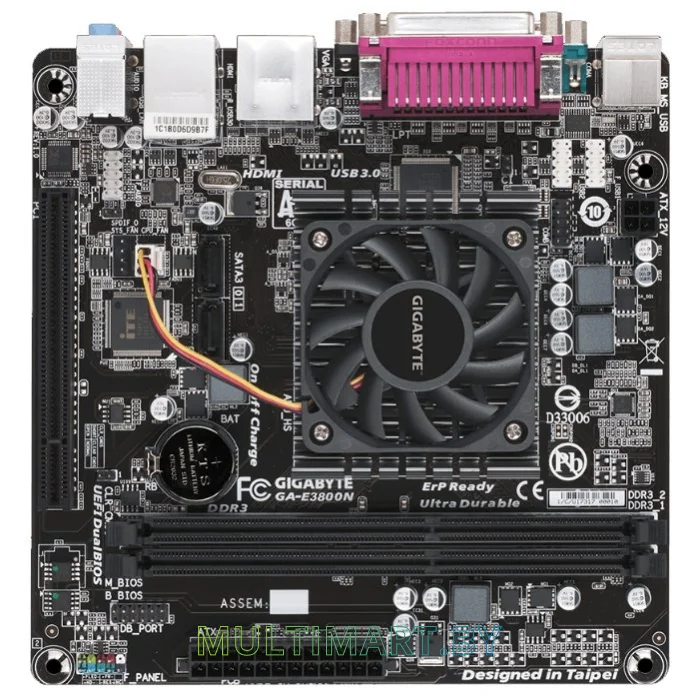 Материнская плата Gigabyte GA-E3800N